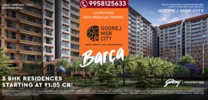 What is The Price of Godrej MSR City 2 BHK Flats?