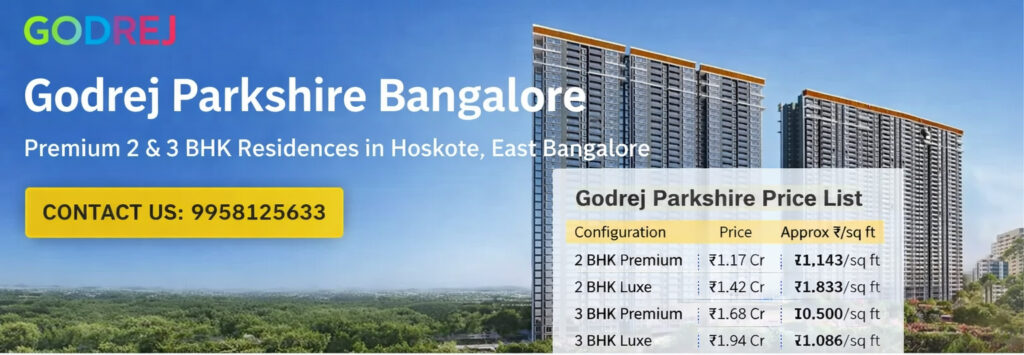 Godrej parkshire banner photos