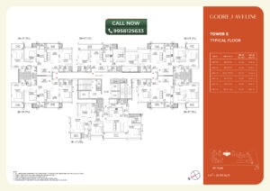 Godrej aveline floor plan tower