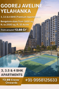 Godrej aveline new launch 3 4 bhk apartments
