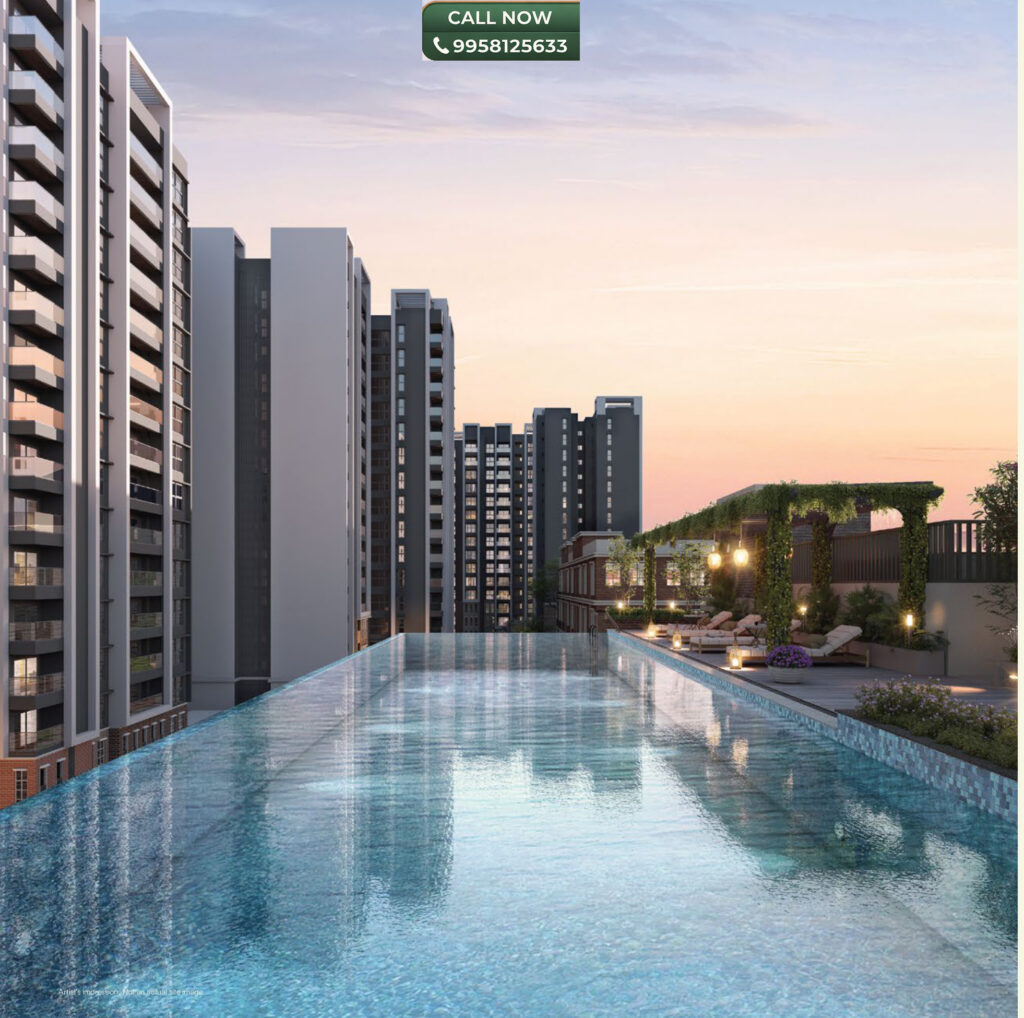 Godrej aveline swming pool