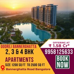 Godrej bannerghattas latest residential launch