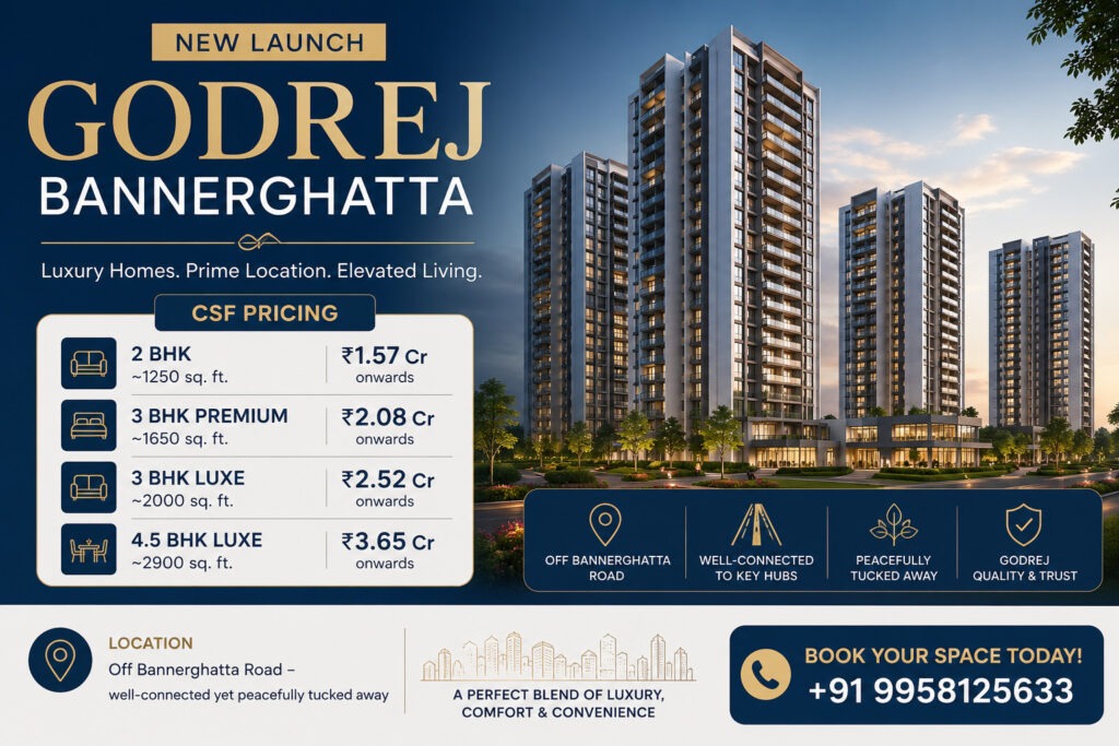 Godrej bannerghatta banner new launch