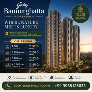 New launch alert godrej bannerghatta road