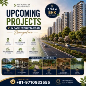 Upcoming projects on bannerghatta road