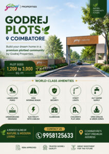 Godrej coimbatore plots photos