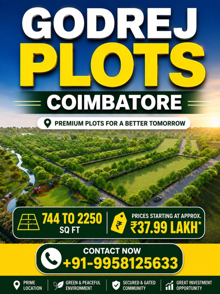 Godrej coimbatore plots photos news d