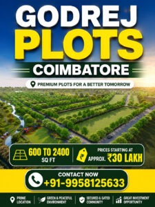 Godrej coimbatore plots photos news d