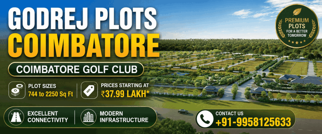Godrej coimbatore plots photos payment plan