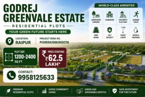 Godrej Greenvale Estate Raipur – Premium Plots Price, Location & Investment 2026