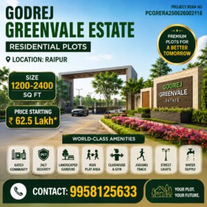 Godrej greenvale estate raipur banner photos