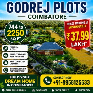 Godrej plots coimbatore photos price