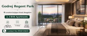 Godrej Regent Park Sarjapur, Bengaluru – Premium 2, 3 & 3+ Utility BHK Apartments