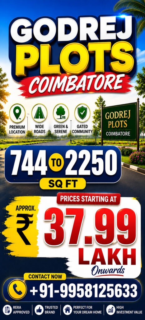 Godrej coimbatore plots photos reviews