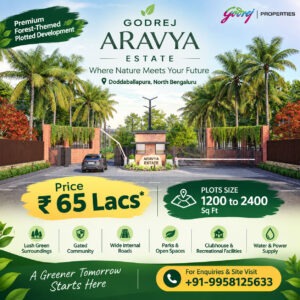 Godrej new launch plots doddaballapur photos new t
